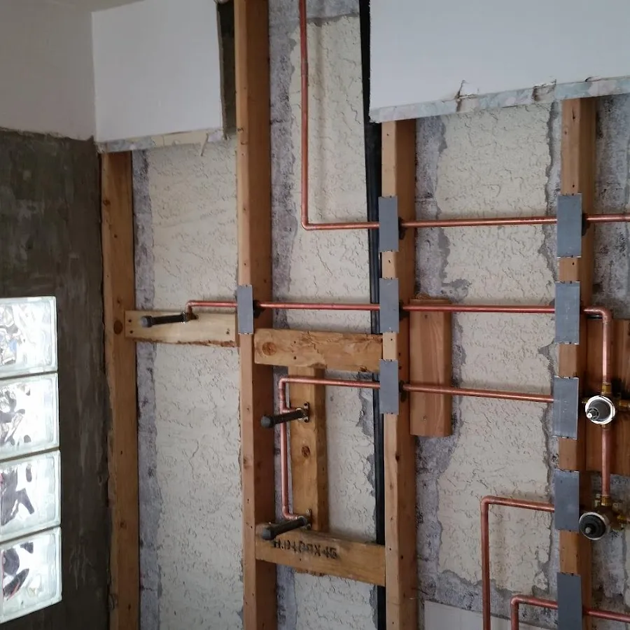 Copper pipe installation for Burst Pipe Repair in Magalia