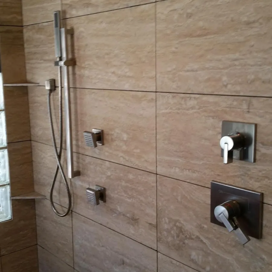 Shower fixture installation for Water Heater Replacement in Magalia